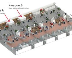 Kiosque B - Pause sucrée et/ou cadeaux alimentaires - 6 ou 12mois